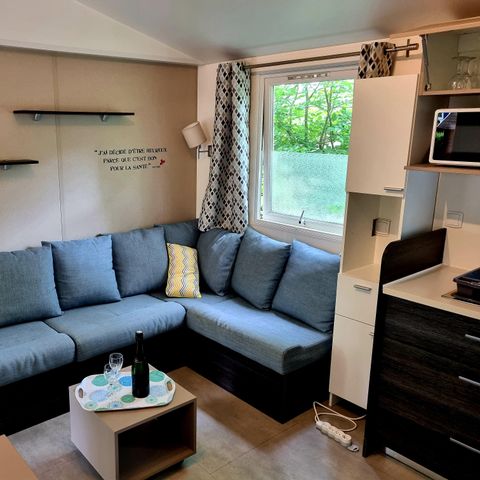 Mobilheim 6 Personen - Mobilheim Luxe 4/6 pers 2 zimmer