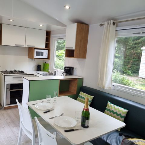 Mobile home 6 persons - Mobilhome Confort 4/6 pers 2 bedrooms 2 bathrooms