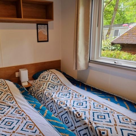 Bungalow 8 personen - Mobilheim Luxe 6/8 Pers 3 Schlafräume 2 Badezimmer