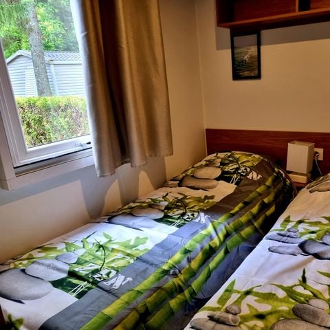 Bungalow 8 Personen - Mobilheim Luxe 6/8 Pers 3 Schlafräume 2 Badezimmer