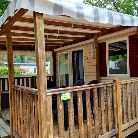 BUNGALOW 8 personnes - Mobilhome Luxe 6/8 pers 3 ch