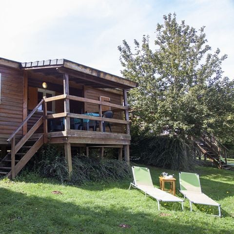 CHALET 8 personnes - Premium 35 m² avec vue sur le lac