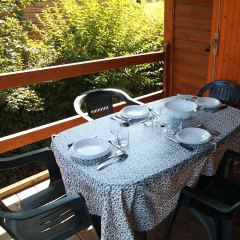 Chalet 5 persons - Premium with lake view 34 m² - 2 bedrooms