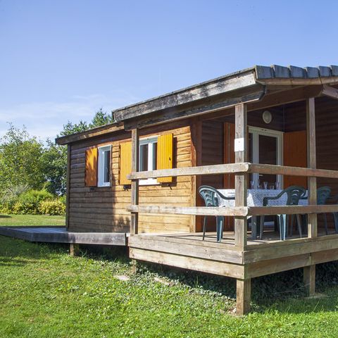 Chalet 5 Personen - Premium 34 m² (2 Zimmer) behindertengerecht