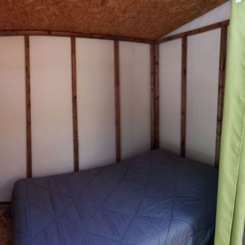 Tente en toile et en bois 5 personnes - Lodge Maori - sans sanitaire