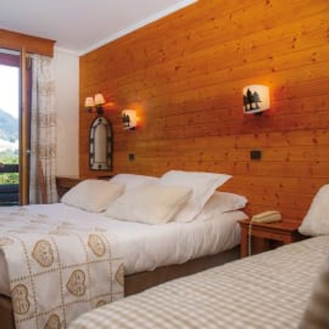 CHAMBRE 3 personnes - 3 personnes Confort vue Mont Blanc