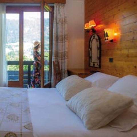 Hotelkamer 4 personen - 4 personen Comfort Mont Blanc uitzicht