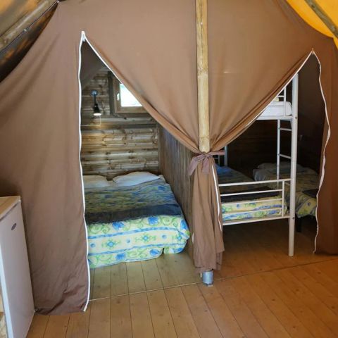 TENDA IN TELA E LEGNO 5 persone - Tenda familiare Lodge