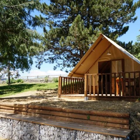 TENDA IN TELA E LEGNO 5 persone - Tenda familiare Lodge