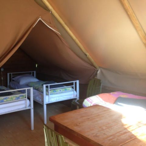 TENDA IN TELA E LEGNO 5 persone - Tenda familiare Lodge