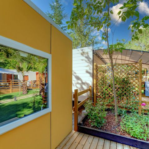 Casa mobile 2 persone - AGAPANTHUS (fino a 6 persone, con supplemento da pagare in loco)