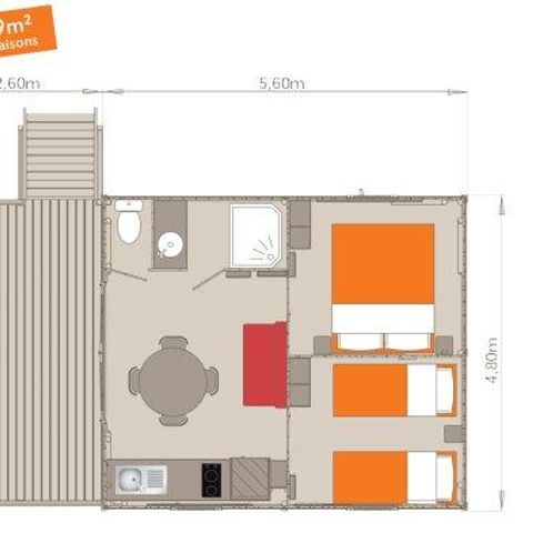 Safarizelt 4 Personen - Cabane Lodge (Ungewöhnlich 2017)