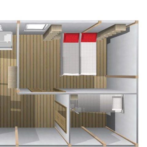 Glampingtent 4 personen - Sahari Tent - zonder sanitair (ongewoon 2017)