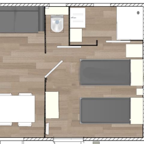Mobile home 4 persons - Prestige (new 2026)