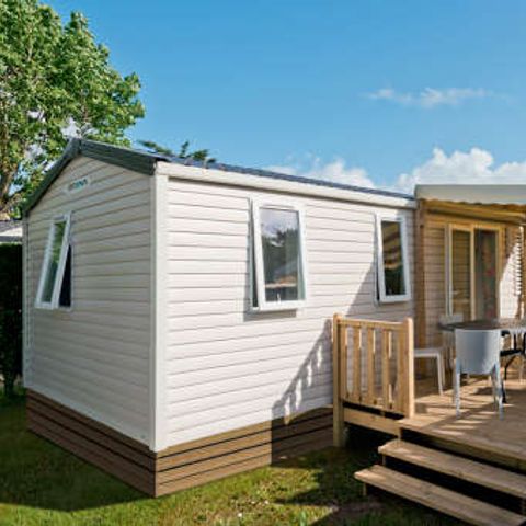 Stacaravan 6 personen - Familie Confort met airconditioning