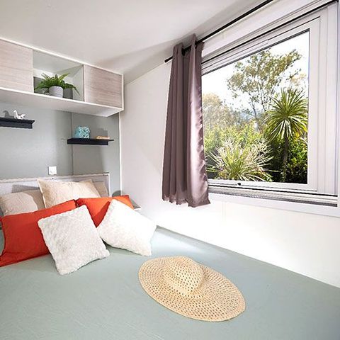 Stacaravan 4 personen - Premium cottage met airconditioning