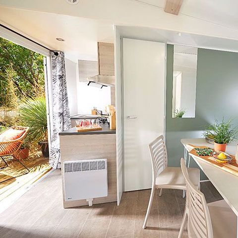 Mobile home 4 persons - Premium air-conditioned cottage