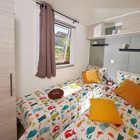 Mobile home 5 persons - Premium air-conditioned lodge