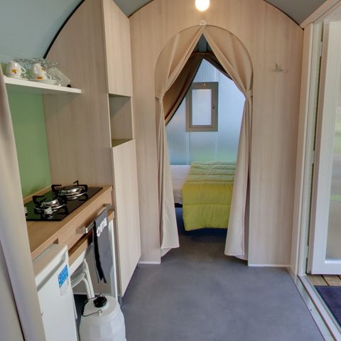 BUNGALOW IN TELA 4 persone - DOLCE DI CACAO SENZA SERVIZI IGIENICI