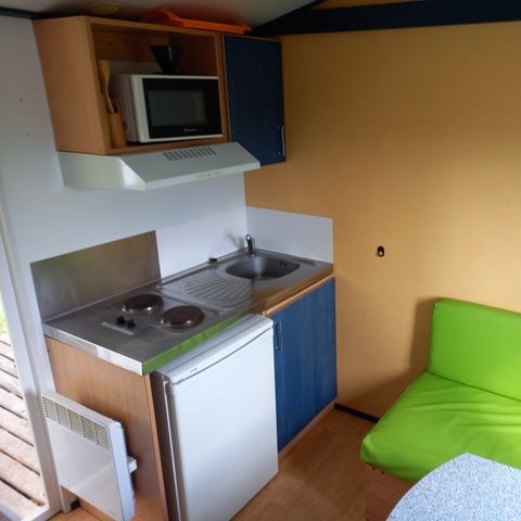 Mobilheim 4 personen - MIT SANITÄRANLAGEN
