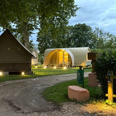 Tente en toile et en bois 5 personnes - LODGE AMAZONE