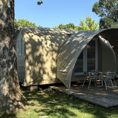 Glamping tent 4 persons - COCO SWEET - WITHOUT SANITARY FACILITIES