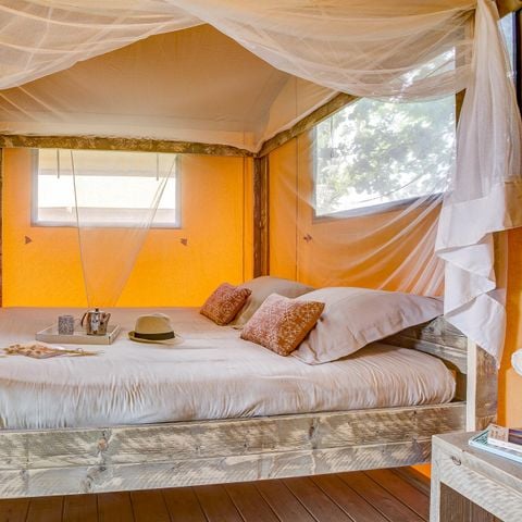 TENTE TOILE ET BOIS 4 personnes - LODGE