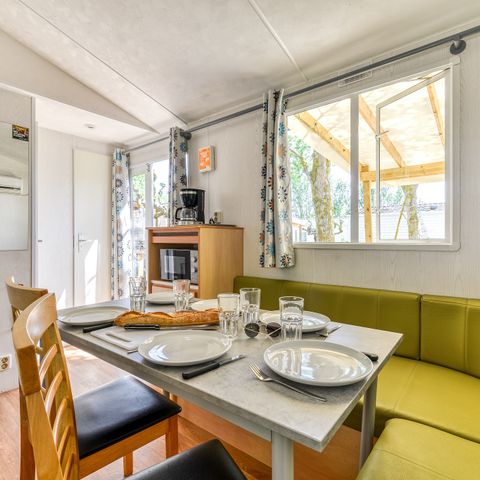 BUNGALOW 4 personnes - Comfort | 2 Ch. | 4 Pers. | Terrasse surélevée | Clim.