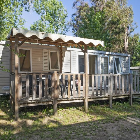 MOBILE HOME 6 people - Mobile-home | Comfort XL | 3 Bedrooms | 6 Pers. | Raised terrace | Air conditioning