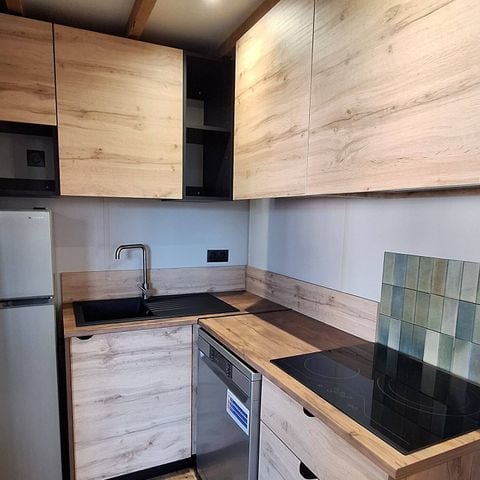 CHALET 5 persone - Chalet | Comfort | 2 Camere da letto | 5 Persone | Terrazza singola | 1 bagno | Aria condizionata