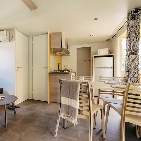 Mobile home 4 persons - Mobile-home | Premium | 2 Bedrooms | 4 Pers. | Single terrace | Air conditioning