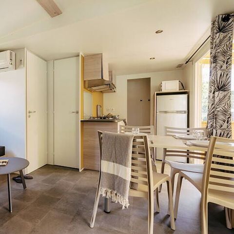 Mobilhome 4 personnes - Mobil-home | Premium | 2 Ch. | 4 Pers. | Terrasse simple | Clim.