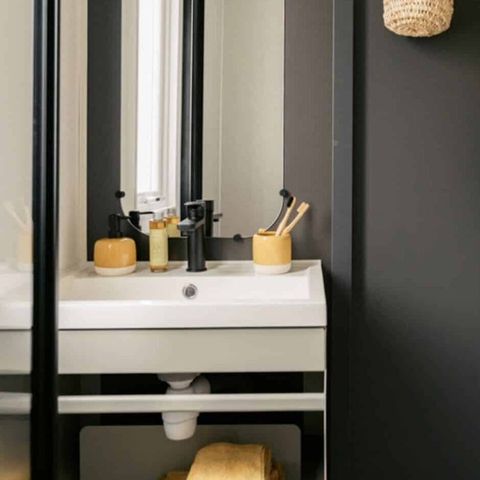 Stacaravan 6 personen - Mobile-home | Comfort | 2 Slaapkamers | 4/6 Pers. | Single terras | Air-con.