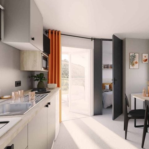 Mobile home 6 persons - Mobile-home | Comfort | 2 Bedrooms | 4/6 Pers. | Single terrace | Air-con.