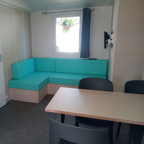 Mobile home 6 persons - CAMPING ACAPULCO MH 3 bedrooms COMFORT covered terrace (5/6p 30m²) 6 pers