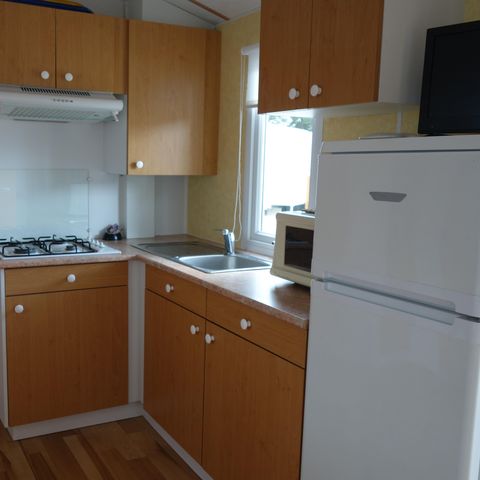 Mobilheim 6 personen - CAMPING ACAPULCO MH 3 Zimmer Standard (Mobilheim + 12 Jahre) überdachte Terrasse 30m² 6 Pers.
