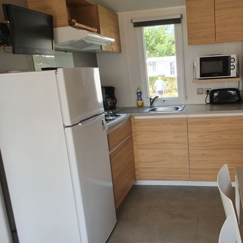MOBILE HOME 5 people - 2 Comfort bedrooms 26m² + Covered terrace 26m².
