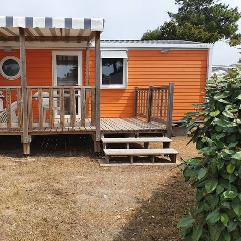 Mobilheim 5 personen - CAMPING ACAPULCO MH 2 Zimmer Komfort 26m² + Überdachte Terrasse 26m² 4/5 Pers.