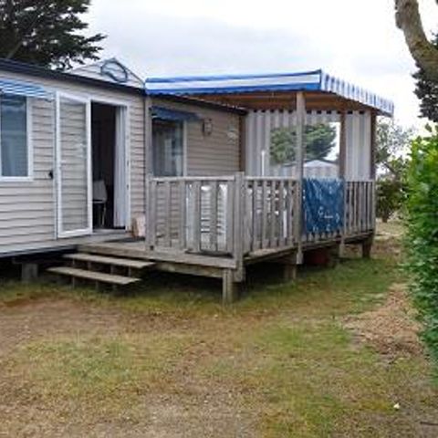 Mobilheim 4 personen - CAMPING ACAPULCO/ MH 2 Zimmer Standard (+12J.) Überdachte Terrasse 21-25m² 4 Pers.