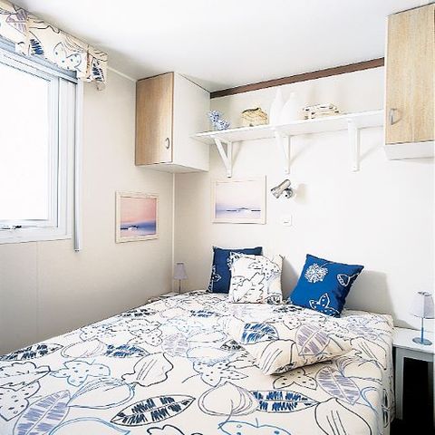 Stacaravan 4 personen - BUDGET 2 slaapkamers 27m² (27m²)