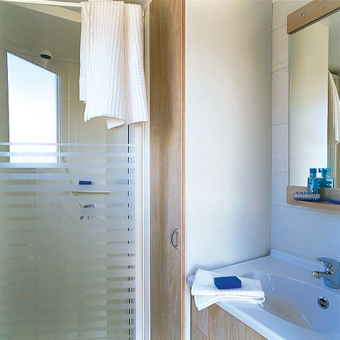 Stacaravan 6 personen - BUDGET 3 slaapkamers 29m² woonoppervlakte