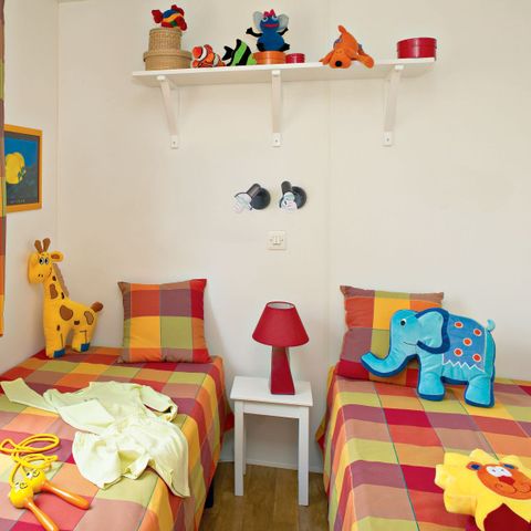 MOBILE HOME 6 people - BUDGET 3 bedrooms 29m² living area