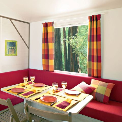 Mobilheim 6 Personen - BUDGET 3 Zimmer 29m²