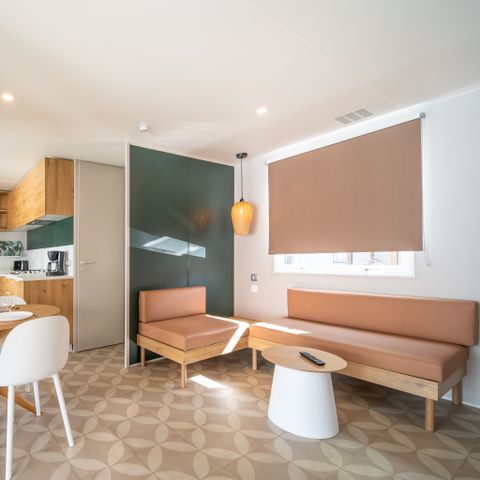 Mobile home 4 persons - PREMIUM - 2 bedrooms - 30m² approx.