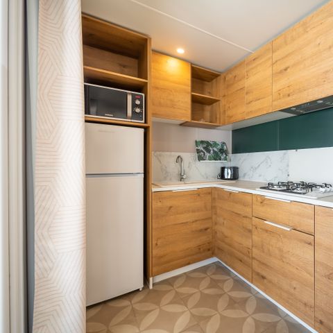 MOBILHOME 4 personas - PREMIUM 2 habitaciones 30m² aprox.