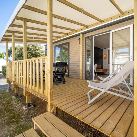 BUNGALOW 6 personnes - PREMIUM 3 chambres env 33m² avec terrasse