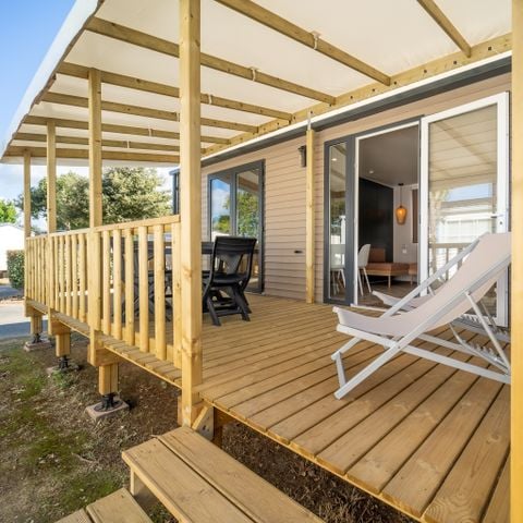 Mobile home 6 persons - PREMIUM - 3 bedrooms - Approx 33m² with terrace