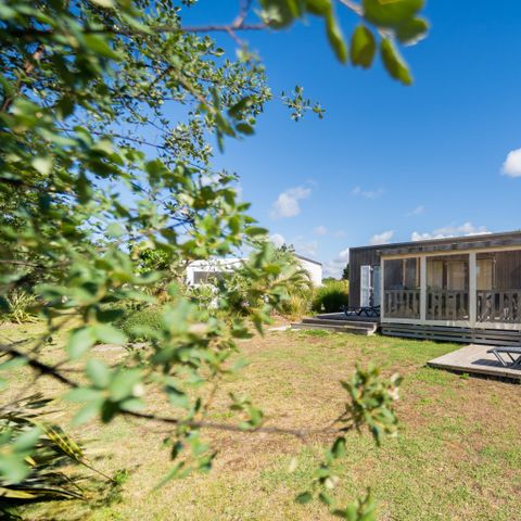 Stacaravan 6 personen - VIP 3 kamers 38m² - Pack-Vip inbegrepen (linnen, tv, wifi...)