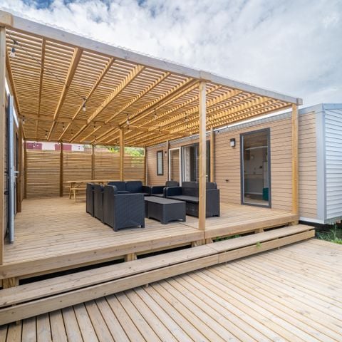 MOBILHOME 10 personas - PALM Tribu 5 habitaciones aprox 66m²- quartier la Palmeraie