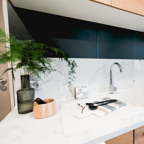 MOBILHOME 6 personnes - PALM 3 ch avec SPA quartier la Palmeraie